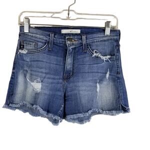 KanCan Frayed Hem Distressed Women's Summer Short's 25